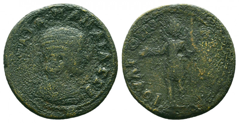 Roman Provincial Coins. Ae.
BITHYNIA. Juliopolis. Julia Mamaea (Augusta, 222-23...