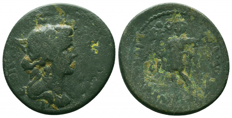 Roman Provincial Coins. Ae.
Cilicia. Hieropolis - Kastabala. Pseudo-autonomous ...