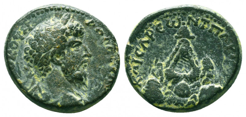 Roman Provincial Coins. Ae.
CAPPADOCIA. Caesarea. Lucius Verus (161-169). Ae.
...