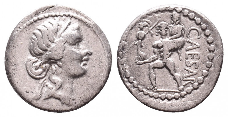 Roman Republic Coins
Julius Caesar, as Dictator (49-44 BC). AR denarius. Milita...
