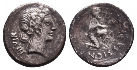 Roman Republic Coins
Augustus. 27 BC-AD 14. AR Denarius. Rome mint. P. Petronius Turpilianus, moneyer. Struck 19/8 BC. TVRPILIANVS III • VIR • FE-RON...
