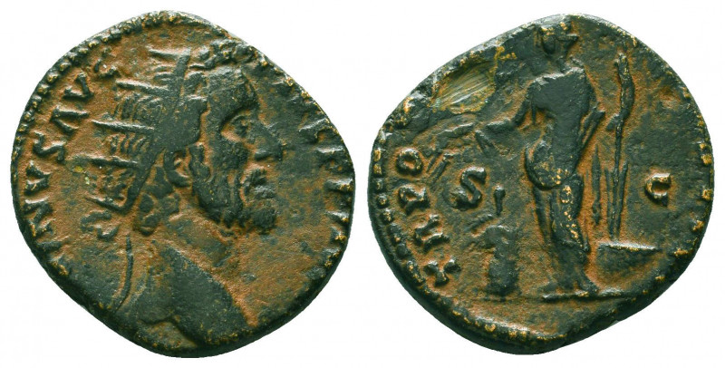 Roman Imperial Coins.
Antoninus Pius (AD 138-161). AE dupondius
Condition: Ver...