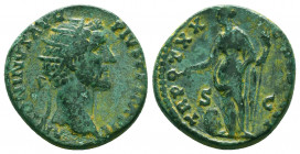 Roman Imperial Coins.
Antoninus Pius (AD 138-161). AE dupondius
Condition: Very Fine

Weight: 13.6 gr
Diameter: 25 mm