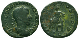 Roman Imperial Coins.
GORDIAN III. 238-244 AD. Æ Sestertius 
Condition: Very Fine

Weight: 17.9 gr
Diameter: 29 mm