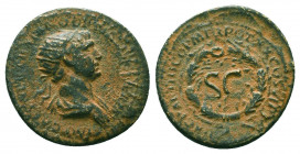 Roman Imperial Coins.
Trajan. A.D. 98-117. AE semis 
Condition: Very Fine

Weight: 2.8 gr
Diameter: 20 mm