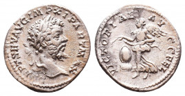 Roman Imperial Coins.
Septimius Severus (193-211 AD). AR Denarius 
Condition: Very Fine

Weight: 3.2 gr
Diameter: 18 mm