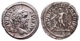 Roman Imperial Coins.
Septimius Severus (193-211 AD). AR Denarius 
Condition: Very Fine

Weight: 3.3 gr
Diameter: 19 mm