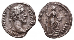 Roman Imperial Coins.
Antoninus Pius (138-161), Silver Denarius
Condition: Very Fine

Weight: 2.9 gr
Diameter: 17 mm