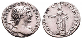 Roman Imperial Coins.
Trajan (AD 98-117). Silver denarius
Condition: Very Fine

Weight: 3.2 gr
Diameter: 17 mm