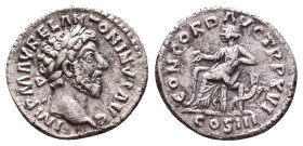Roman Imperial Coins.
Marcus Aurelius Caesar (138-161 AD). AR Denarius
Condition: Very Fine

Weight: 3.3 gr
Diameter: 18 mm