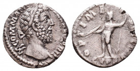 Roman Imperial Coins.
Commodus (177-192 AD). AR Denarius
Condition: Very Fine

Weight: 2.5 gr
Diameter: 17 mm