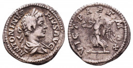 Roman Imperial Coins.
Caracalla. As Caesar, AD 196-198. AR Denarius
Condition: Very Fine

Weight: 2.4 gr
Diameter: 19 mm