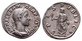 Roman Imperial Coins.
Severus Alexander. A.D. 222-235. AR denarius
Condition: Very Fine

Weight: 2.6 gr
Diameter: 18 mm