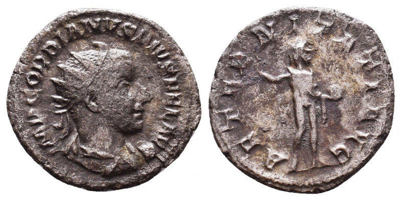 Roman Imperial Coins.
Gordian III AR Antoninianus. Rome, AD 241-243.
Condition...