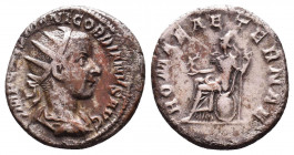 Roman Imperial Coins.
Gordian III AR Antoninianus. Rome, AD 241-243.
Condition: Very Fine

Weight: 4.3 gr
Diameter: 21 mm