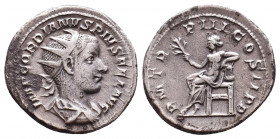 Roman Imperial Coins.
Gordian III AR Antoninianus. Rome, AD 241-243.
Condition: Very Fine

Weight: 5.4 gr
Diameter: 22 mm
