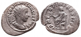 Roman Imperial Coins.
Gordian III AR Antoninianus. Rome, AD 241-243.
Condition: Very Fine

Weight: 2.7 gr
Diameter: 26 mm