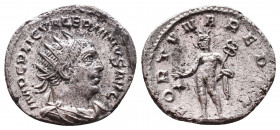 Roman Imperial Coins.
Valerianus I (253-260 AD). AR Antoninianus 
Condition: Very Fine

Weight: 3.6 gr
Diameter: 22 mm