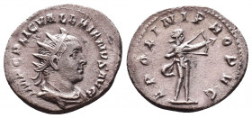Roman Imperial Coins.
Valerianus I (253-260 AD). AR Antoninianus 
Condition: Very Fine

Weight: 3.9 gr
Diameter: 24 mm