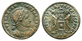 Roman Imperial Coins.
Constantinus I (307-337 AD). AE Follis 
Condition: Very Fine

Weight: 2.5 gr
Diameter: 17 mm