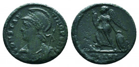 Roman Imperial Coins.
URBS ROMA Commemorative Series. AD 330-354. Æ Follis
Condition: Very Fine

Weight: 2.0 gr
Diameter: 18 mm