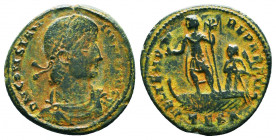 Roman Imperial Coins.
Constantius II. A.D. 337-361. AE centenionalis 
Condition: Very Fine

Weight: 5.0 gr
Diameter: 23 mm