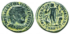 Roman Imperial Coins.
Licinius I (308-324 AD). AE 
Condition: Very Fine

Weight: 3.3 gr
Diameter: 19 mm