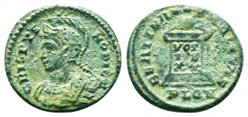 Roman Imperial Coins.
Crispus (317-326 AD). AE
Condition: Very Fine

Weight: 2.9 gr
Diameter: 18 mm