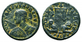 Roman Imperial Coins.
Crispus (317-326 AD). AE
Condition: Very Fine

Weight: 2.2 gr
Diameter: 19 mm