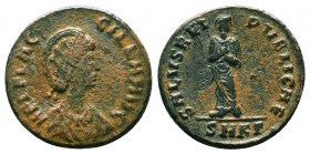 Roman Imperial Coins.
Aelia Flaccilla AE . AD 383-388.
Condition: Very Fine

Weight: 6.2 gr
Diameter: 22 mm