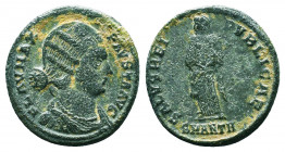 Roman Imperial Coins.
Fausta, Augusta, 324-326. Follis
Condition: Very Fine

Weight: 2.6 gr
Diameter: 19 mm