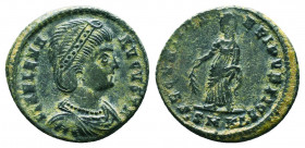 Roman Imperial Coins.
Helena (Constantine I, 307-337), Ae.
Condition: Very Fine

Weight: 2.7 gr
Diameter: 19 mm