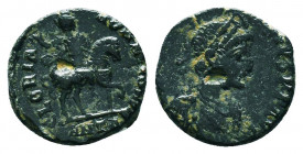 Roman Imperial Coins.
Theodosius I. A.D. 379-395. AE 
Condition: Very Fine

Weight: 1.7 gr
Diameter: 13 mm