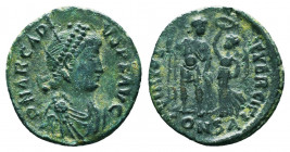 Roman Imperial Coins.
Arcadius. A.D. 383-408. AE
Condition: Very Fine

Weight: 2.1 gr
Diameter: 18 mm