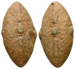 Byzantine Lead Seals, 7th - 13th Centuries

Condition: Very Fine

Weight: 35.5 gr
Diameter: 36 mm