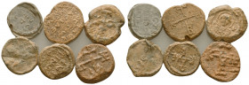 Byzantine Lead Seals, 7th - 13th Centuries

Condition: Very Fine

Weight: lot gr
Diameter: mm