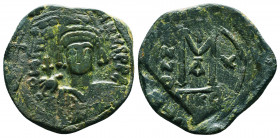 Byzantine Coins, 7th - 13th Centuries
Justinian I. A.D. 527-565. AE 
Condition: Very Fine

Weight: 10.3 gr
Diameter: 30 mm