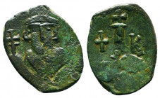 Byzantine Coins, 7th - 13th Centuries
Constantin IV (668-685), AE decanummi,
Condition: Very Fine

Weight: 3.6 gr
Diameter: 23 mm