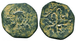 Crusaders Coins Ae, Circa 1095 - 1271 AD,
Anonymous
Condition: Very Fine

Weight: 2.8 gr
Diameter: 19 mm