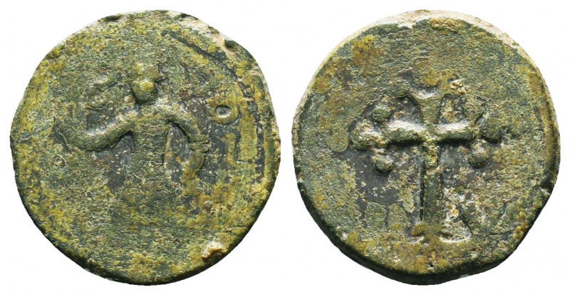 Crusaders Coins Ae, Circa 1095 - 1271 AD,
CRUSADERS. Edessa. Baldwin II. Second...