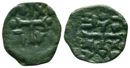 Crusaders Coins Ae, Circa 1095 - 1271 AD,
Anonymous
Condition: Very Fine

Weight: 2.8 gr
Diameter: 22 mm