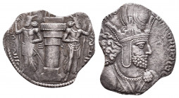 Sasanids Ar Silver Coins,

Condition: Very Fine

Weight: 3.1 gr
Diameter: 21 mm