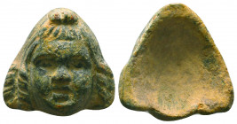 Ancient Roman Applique, 1st century AD

Condition: Very Fine

Weight: 28.7 gr
Diameter: 26 mm