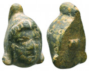 Ancient Roman Applique, 1st century AD

Condition: Very Fine

Weight: 13.7 gr
Diameter: 22 mm