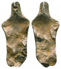Ancient Silver Idol , Probably Zeus,

Condition: Very Fine

Weight: 2.0 gr
Diameter: 29 mm