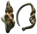 Ancient Silver Earring , AR

Condition: Very Fine

Weight: 1.8 gr
Diameter: 23 mm
