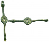 Ancienr Bronze Object ,

Condition: Very Fine

Weight: 3.6 gr
Diameter: 57 mm