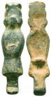 Ancient Roman Bronze Objects

Condition: Very Fine

Weight: 21.3 gr
Diameter: 60 mm