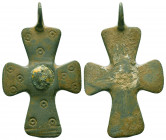 Byzantine Crosses, Ae.

Condition: Very Fine

Weight: 9.5 gr
Diameter: 51 mm