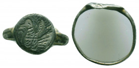 Ancient Roman Silver Ring, Ae

Condition: Very Fine

Weight: 2.2 gr
Diameter: 19 mm